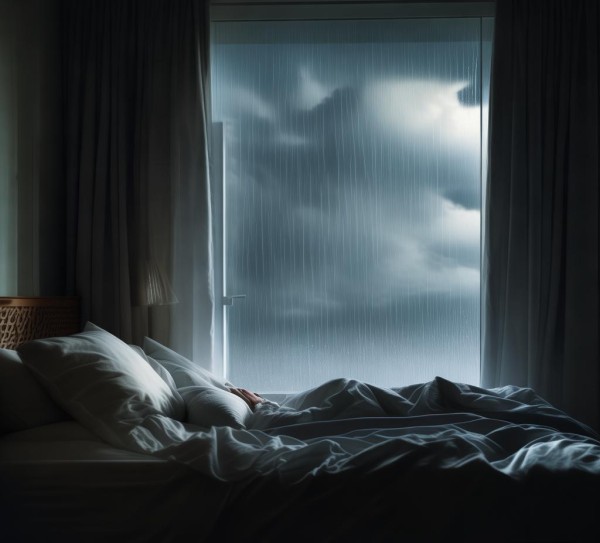 当雨声惊醒了我
